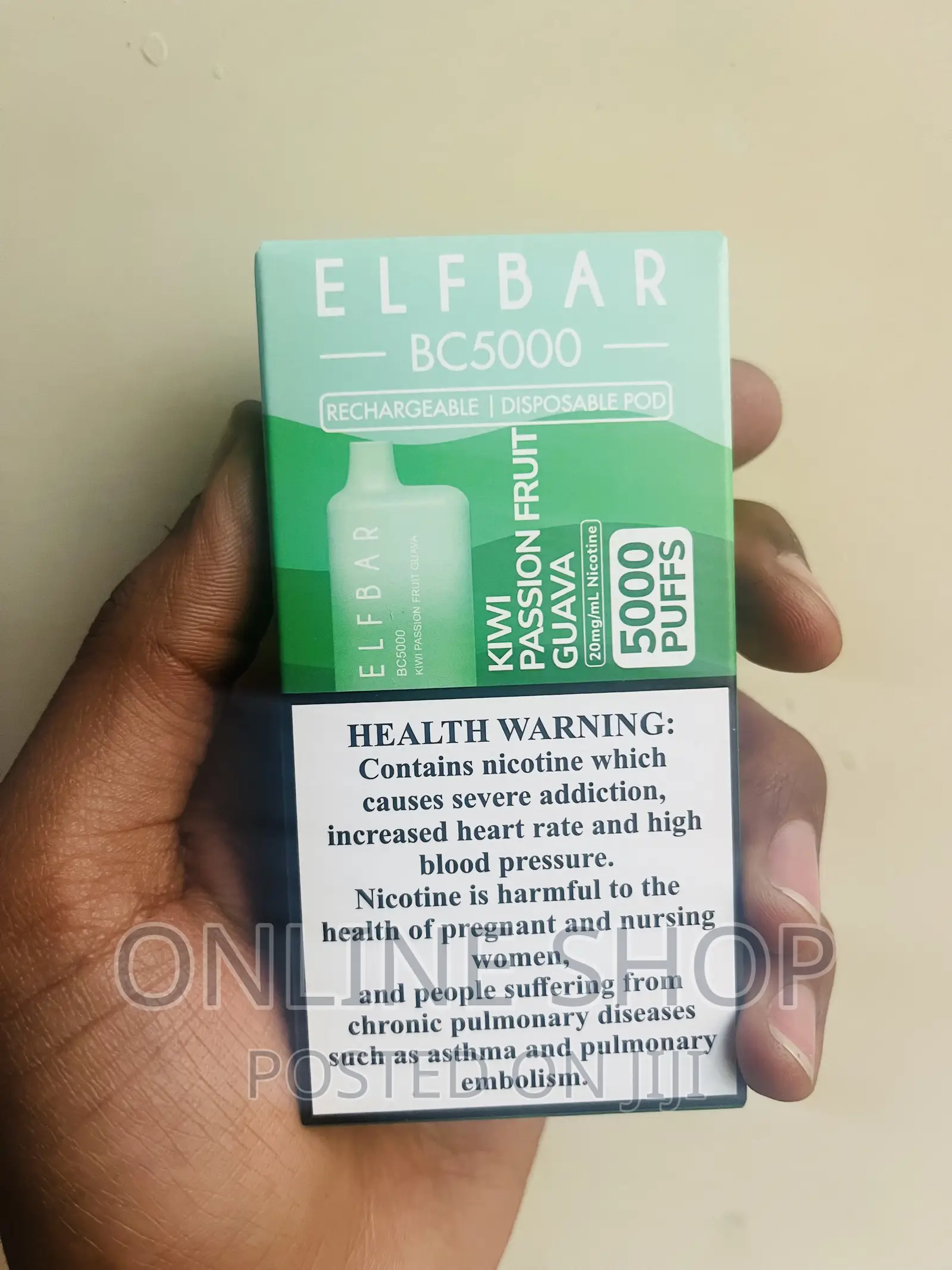 Elfbar 5000 Puff Vape Disposable