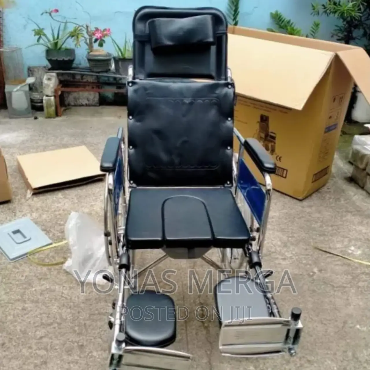 Wheelchair_reclining High Back Patient Wheel Chair 959BJ