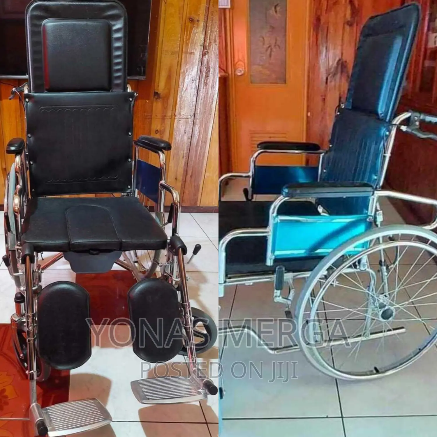 Wheelchair_back Rest Straight Support Patient Wheelchair