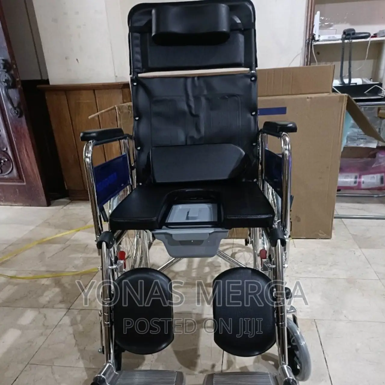 Wheelchair With Foldable Backrest (Capacity150kg)Simple Fold