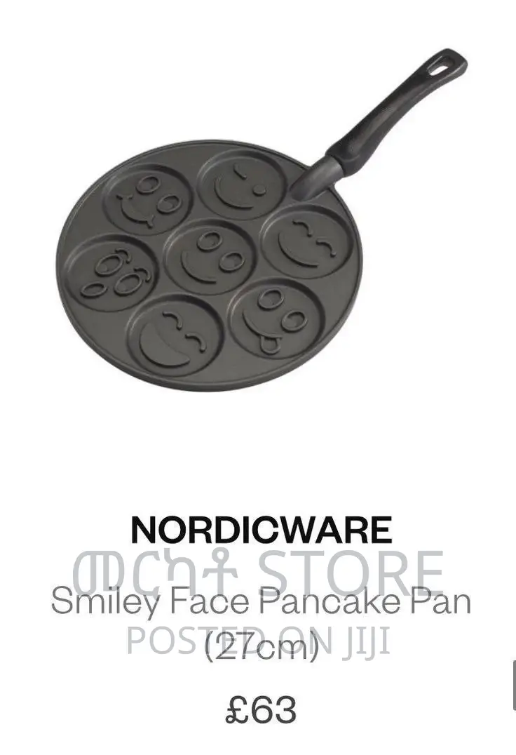 Smiley Face Non Stick Pancake Pan