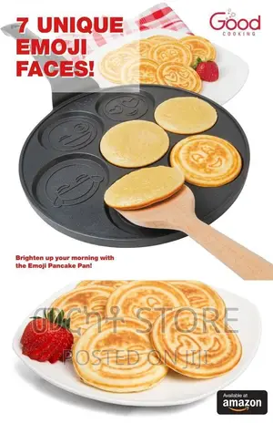 Smiley Face Non Stick Pancake Pan