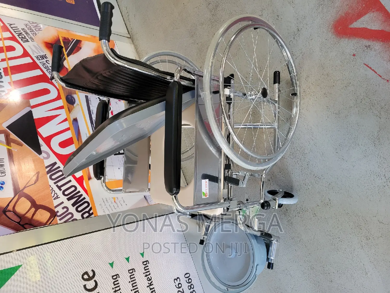 Toilet Wheelchair_mobile Use Shower With Sliding Foot Plate