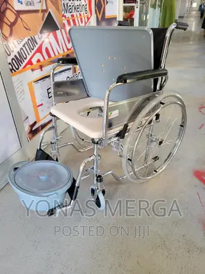 Toilet Wheelchair_mobile Use Shower With Sliding Foot Plate