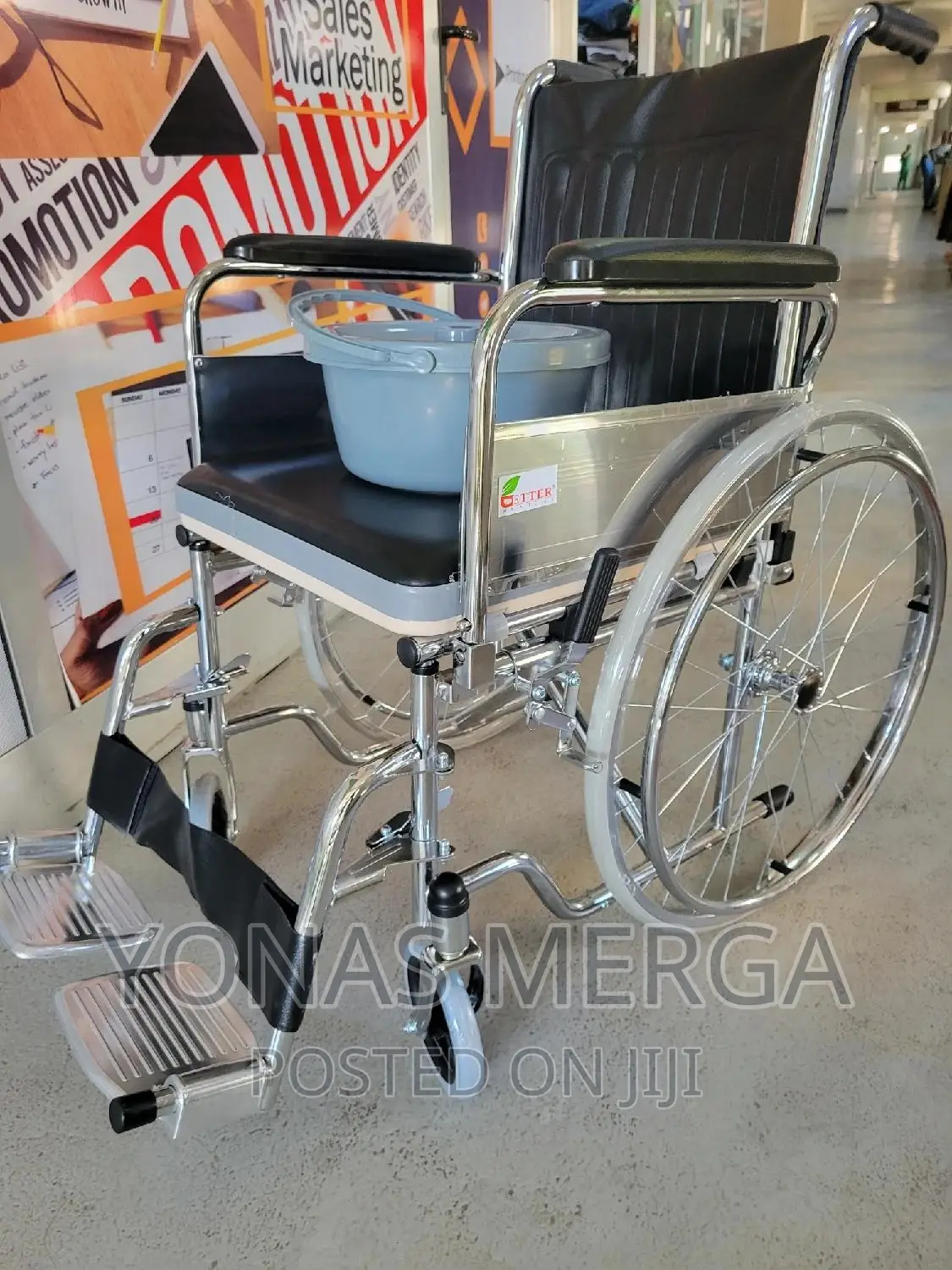 Wheelchair_toilet Use Mobility Solution for Elderly,Impaired