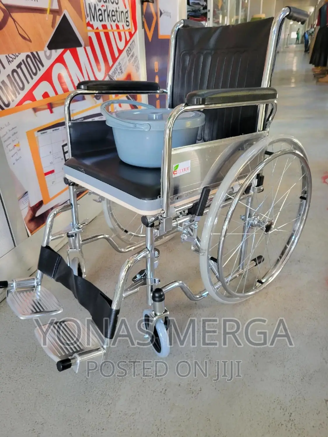 Wheelchair_toilet Use Mobility Solution for Elderly,Impaired