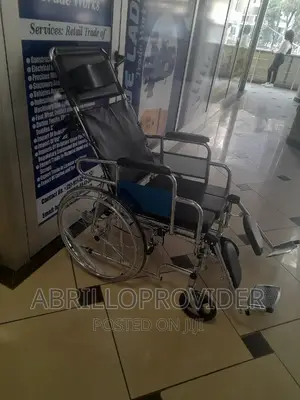 Reclining/Declining Commode Wheelchair~Wheelchair~Wheelchair