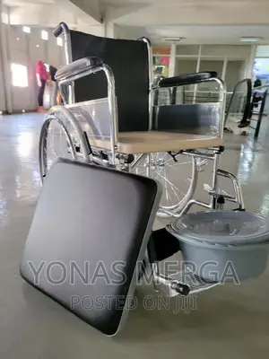 Adult Wheel-Chair With Anti Slip and Wear Resisting Wheels