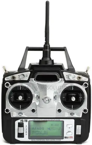 Flysky Fs-T6 6ch 2.4g LCD Transmitter With R6b Receiver