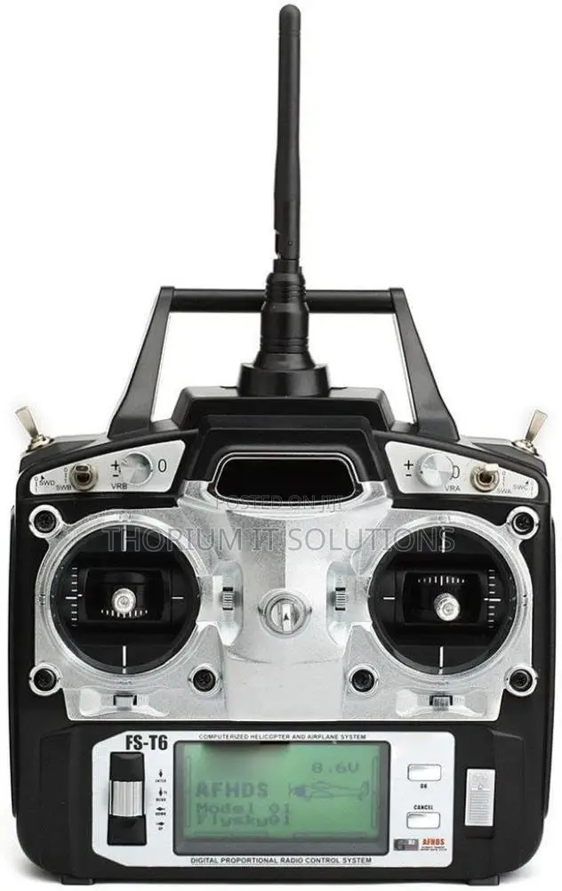 Flysky Fs-T6 6ch 2.4g LCD Transmitter With R6b Receiver