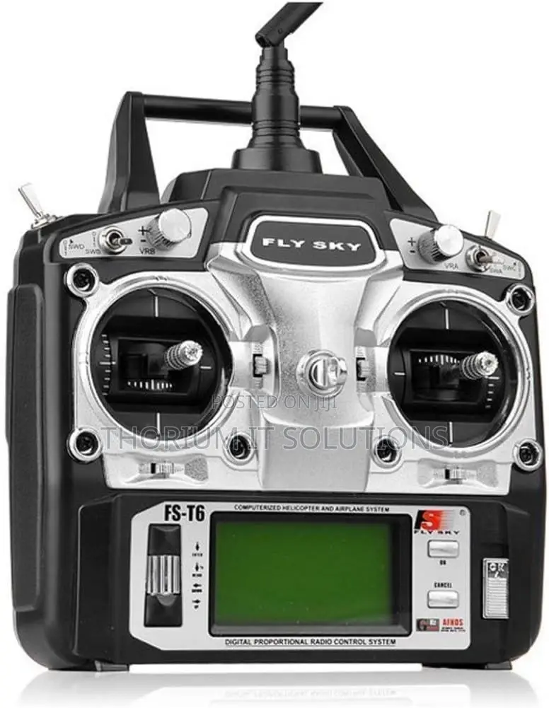 Flysky Fs-T6 6ch 2.4g LCD Transmitter With R6b Receiver