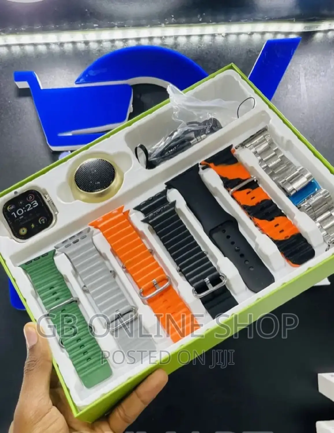 TK701 Smart Watch With Mini Speaker + Microphone+ 7 Strap