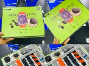 TK701 Smart Watch With Mini Speaker + Microphone+ 7 Strap