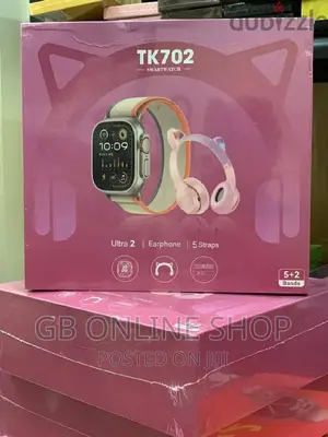 Photo - TK702 Ultra 2 Smart Watch With Headset + 5 Free Strap
