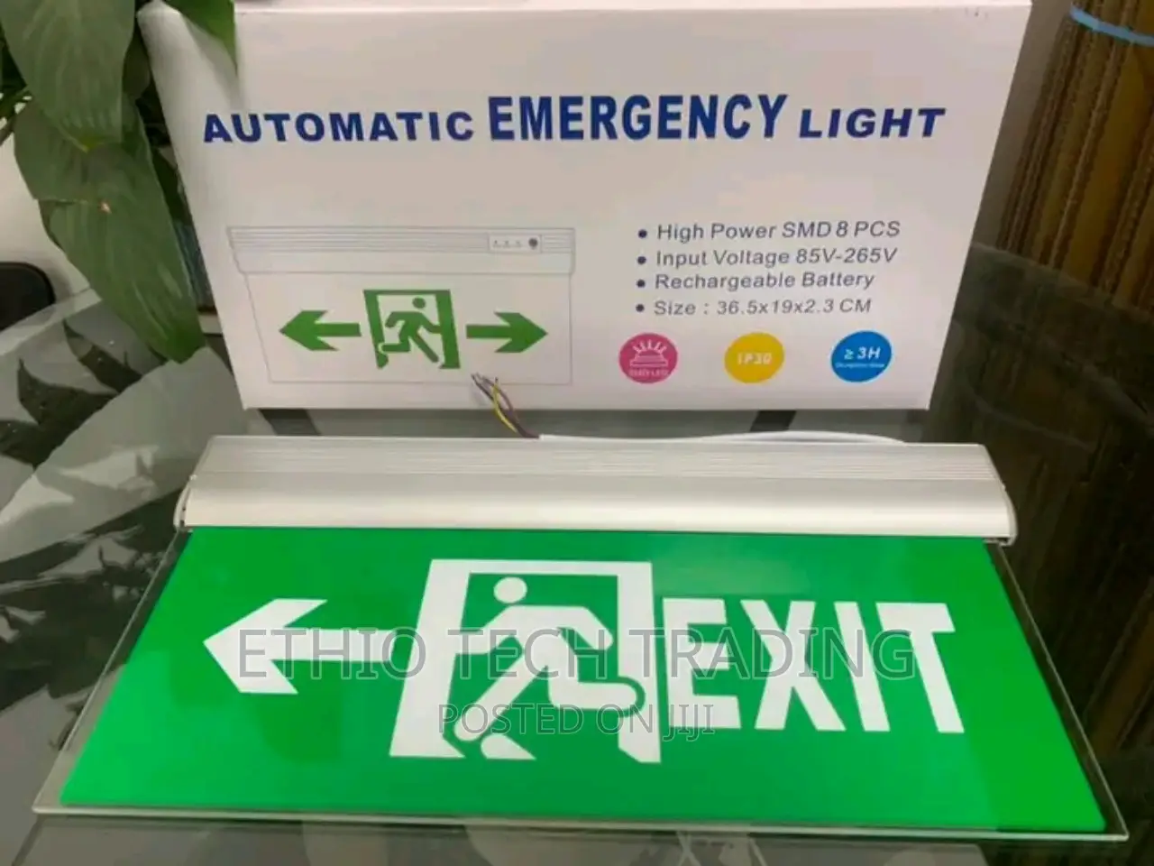 Emergency Exit Sign