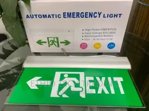 Emergency Exit Sign
