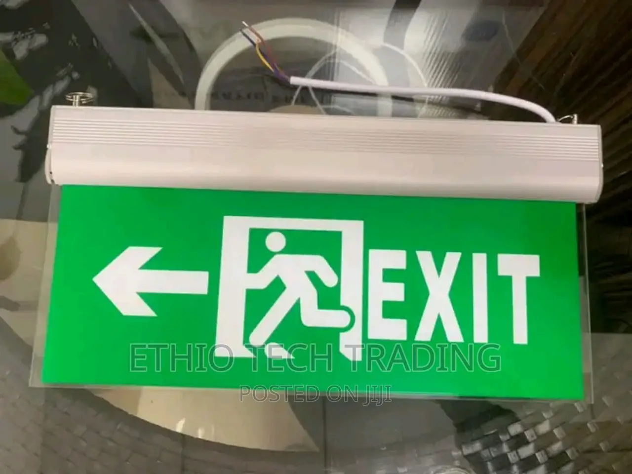 Emergency Exit Sign