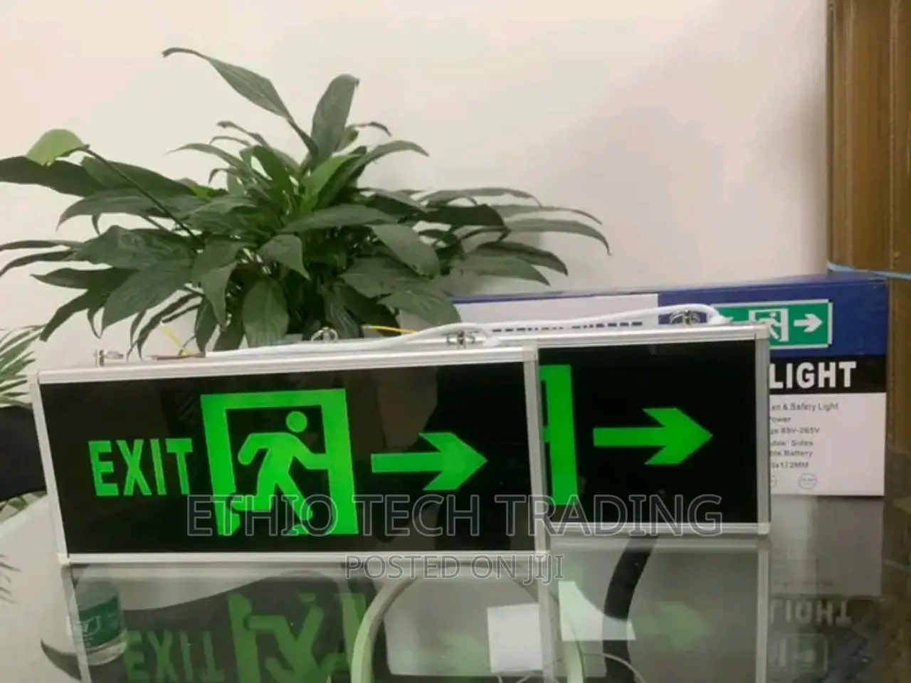 Emergency Exit Sign