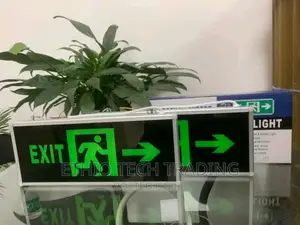 Emergency Exit Sign