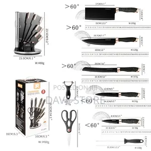 Kitchen Knife (9PCS)