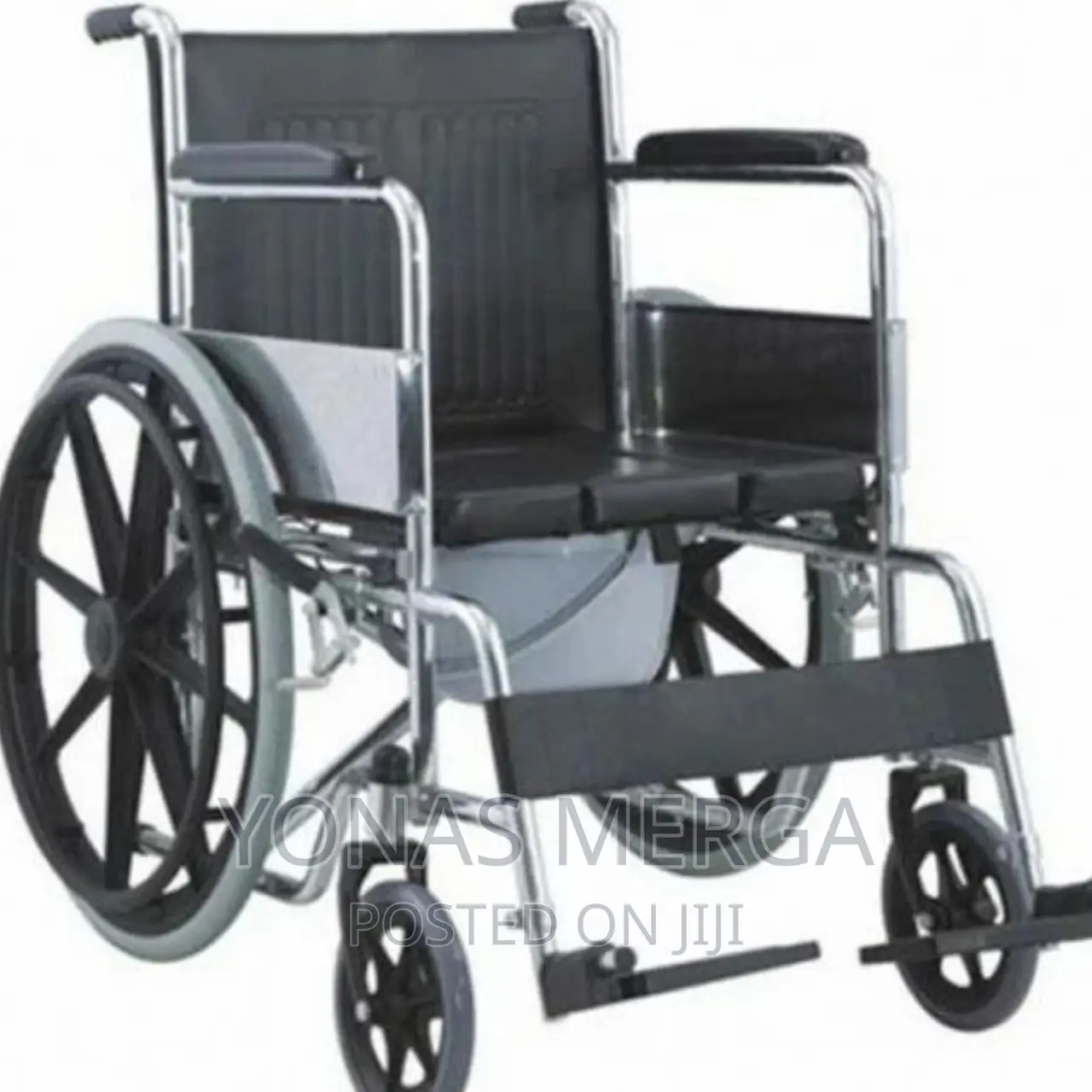 Wheelchair_toilet/Shower/Bath Wheelchair, Seat Width:15 Inch
