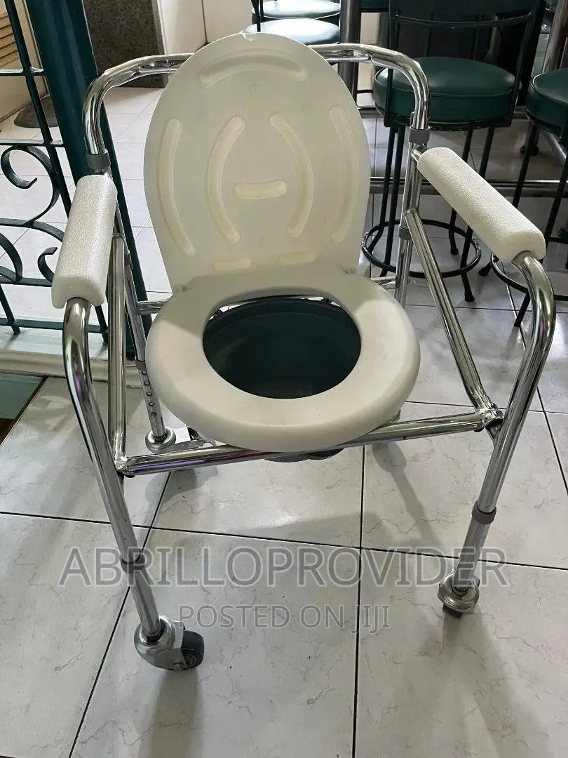 Wheel Commode Chair=Toilet Wheelchair=Folding Chair=Chair