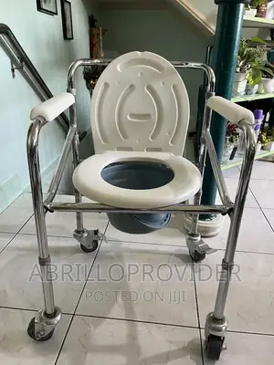 Wheel Commode Chair=Toilet Wheelchair=Folding Chair=Chair