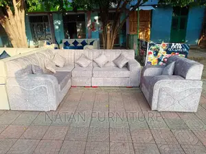 Photo - L Shape Sofa Made of Wooden Material Within Higher Quality