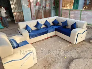 L Shape Corner Sofa Made of Wooden Material Withe High Quali
