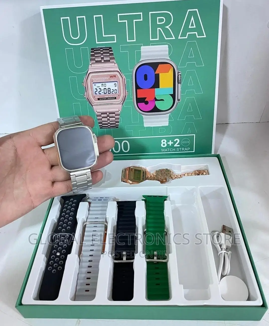 Smart Watch + Casio (8pcs Belt)