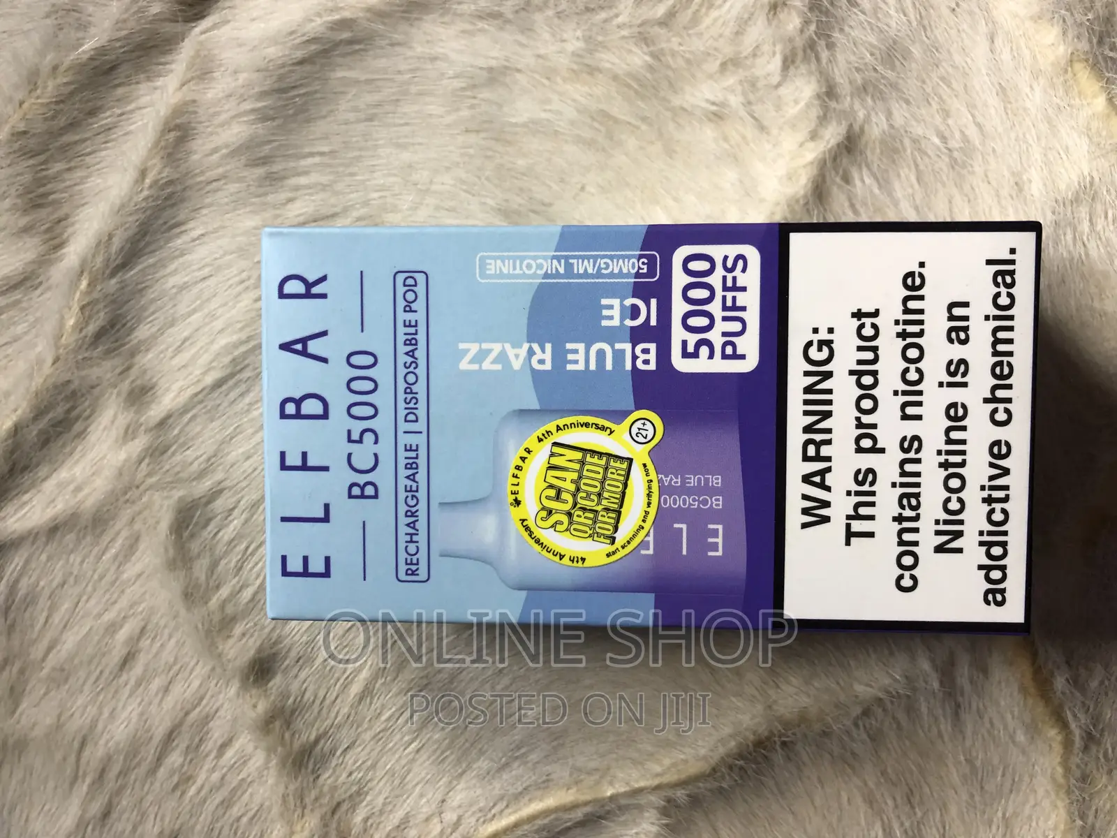 High Nicotine Power Vape With Puffs