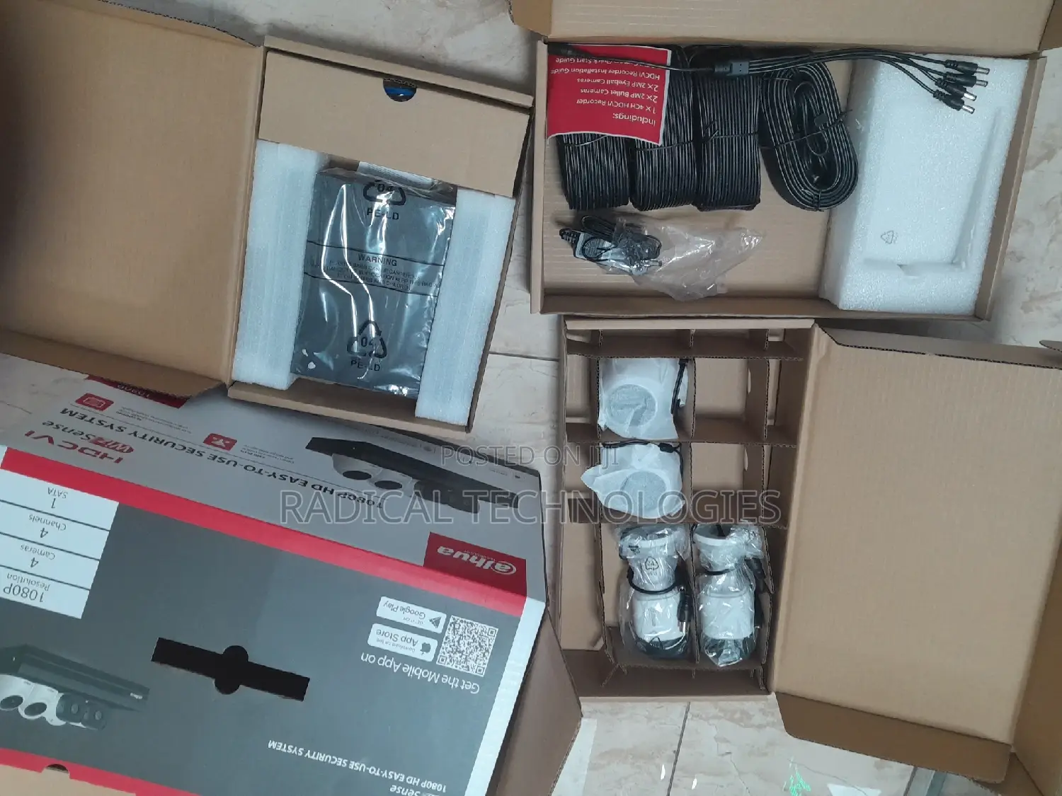 Dahua Kit 4 Channel XVR With 4 Camera