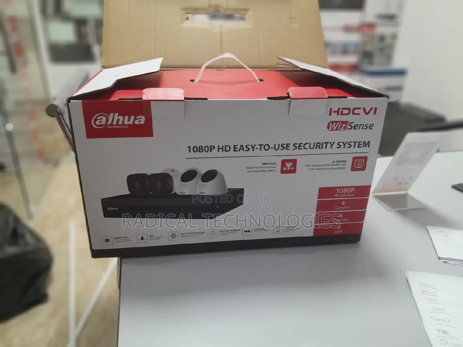 Dahua Kit 4 Channel XVR With 4 Camera