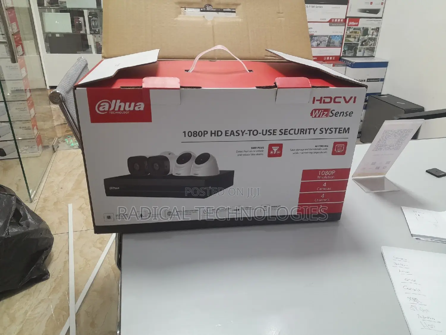 Dahua Kit 4 Channel XVR With 4 Camera
