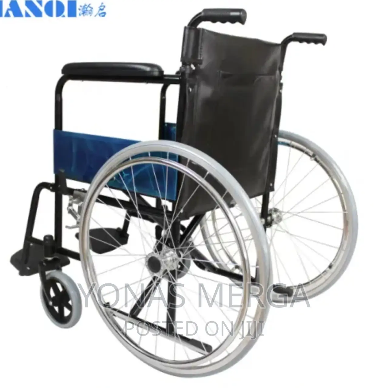 Wheelchair_lightweight Fold Chromed Steel Wheelchair-Sc809kd