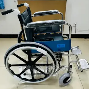 Wheelchair_folding Spoke Wheelchair With Fixed Arm Footrest