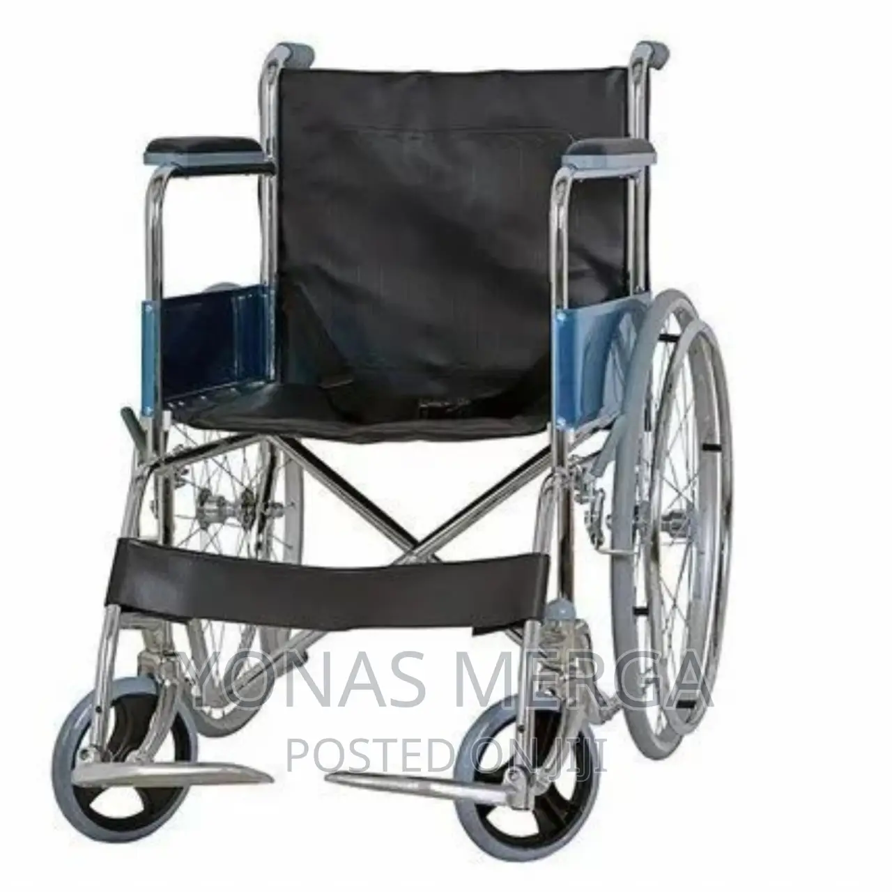Wheel_chair Rigid ( Aluminium Footrest), Seat Height:980MM