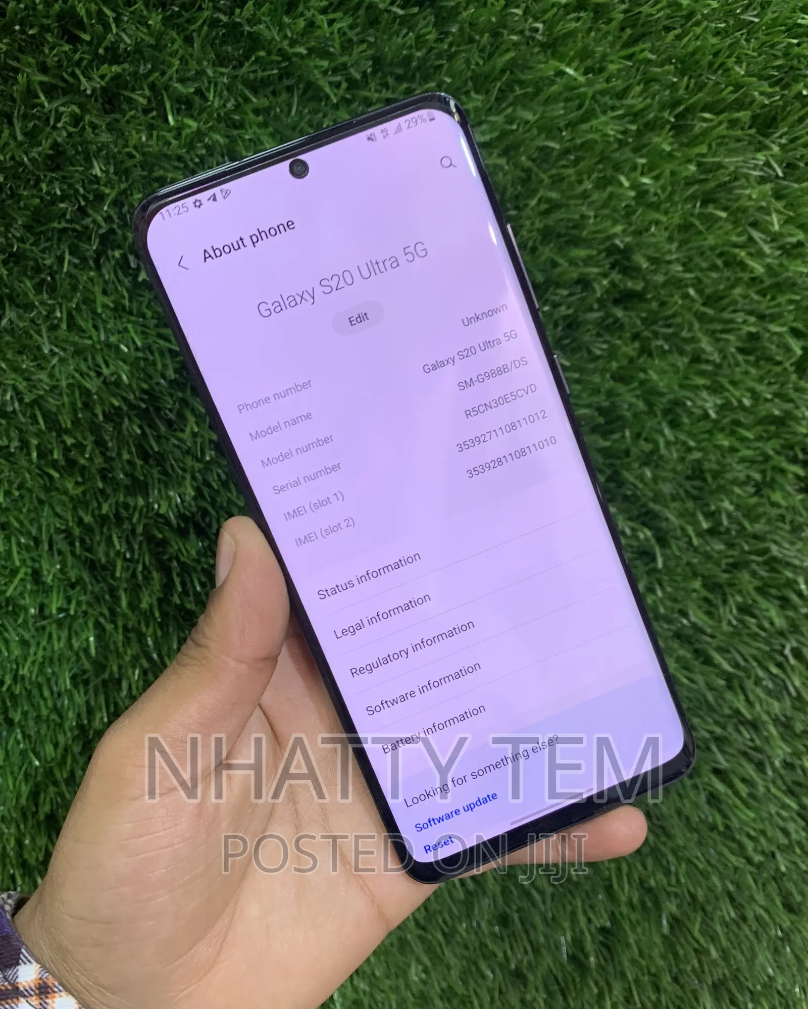 New Samsung Galaxy S20 Ultra 5G 128 GB Black