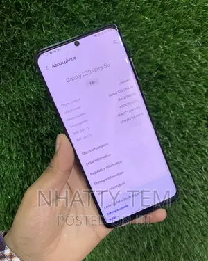 New Samsung Galaxy S20 Ultra 5G 128 GB Black