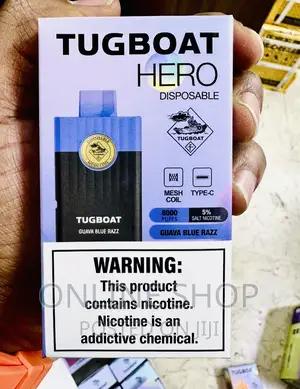 Photo - Tugboat Hero 8000 Pure Puff Taste Vape