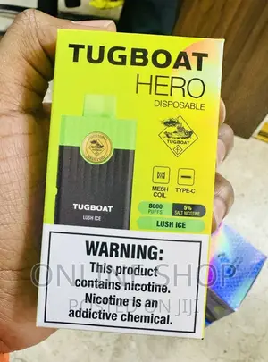 Photo - Vape Tugboats Brand With 8000 Puffs