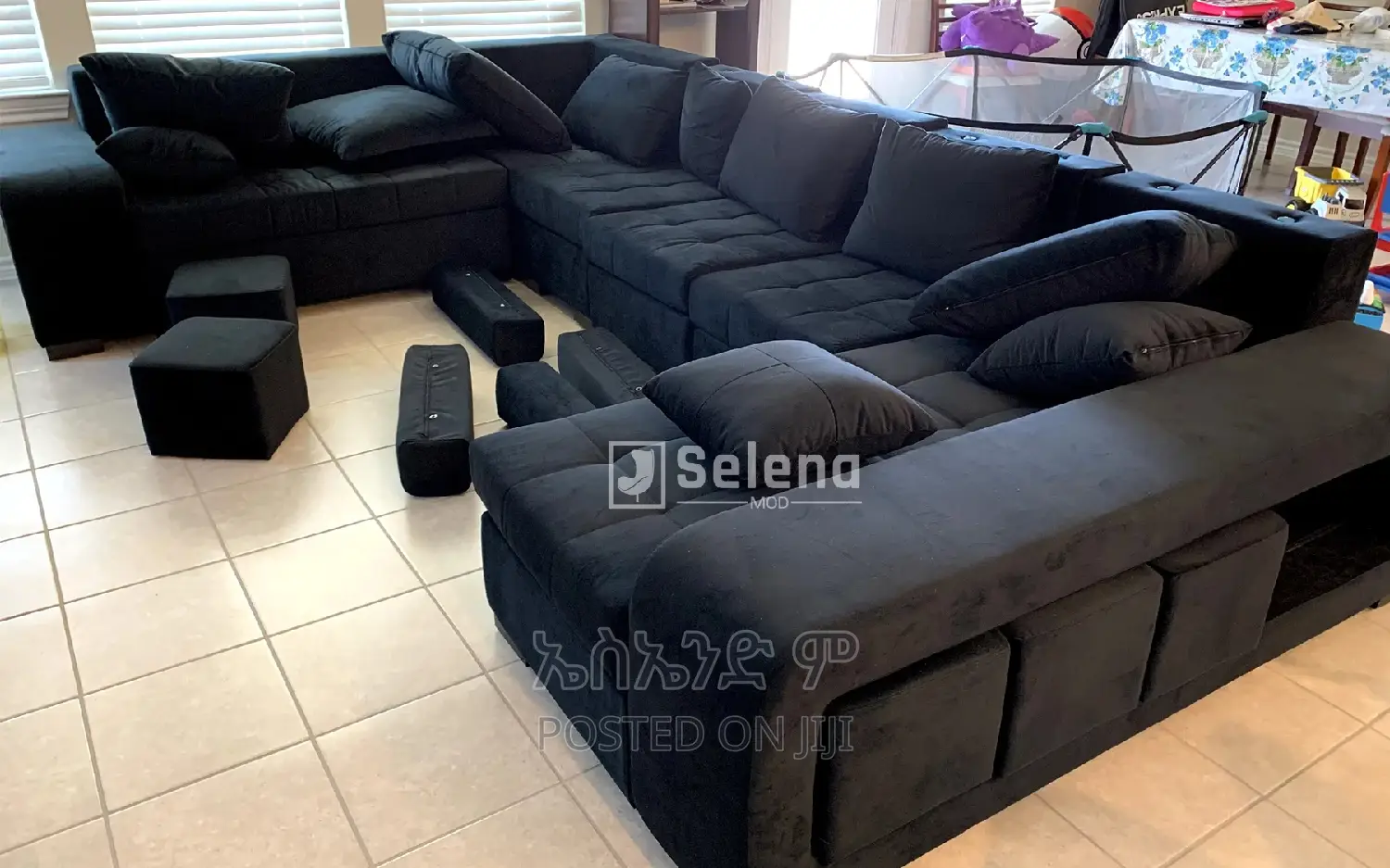 U Shaped Sofa in Addis Ketema Furniture, Sm Furniture