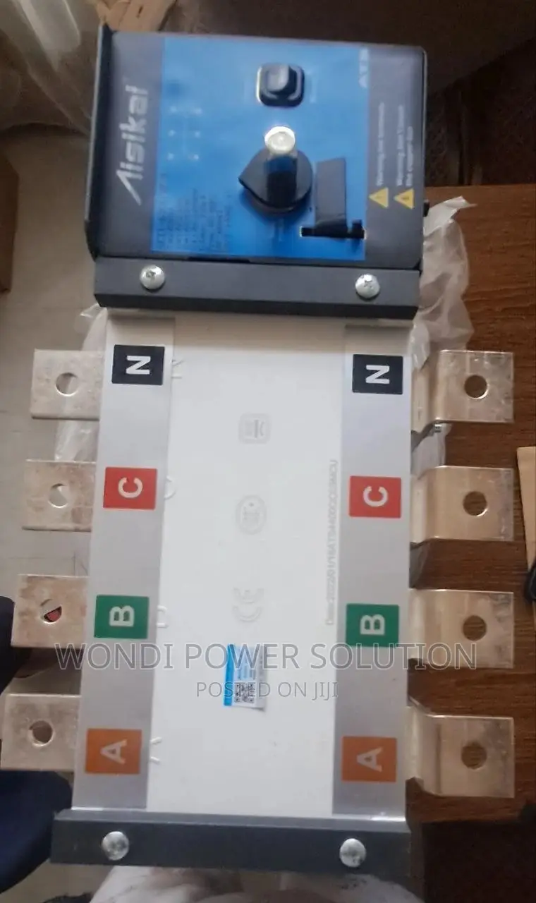 Automatic Transfer Switch (Ats)100a and 630a Available on Hand