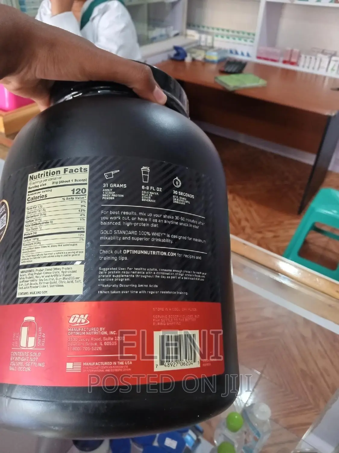 Gold Whey Protein 1kg USA