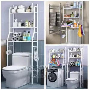 Over Toilet WC Rack
 3tier Machine/Toilet Rack