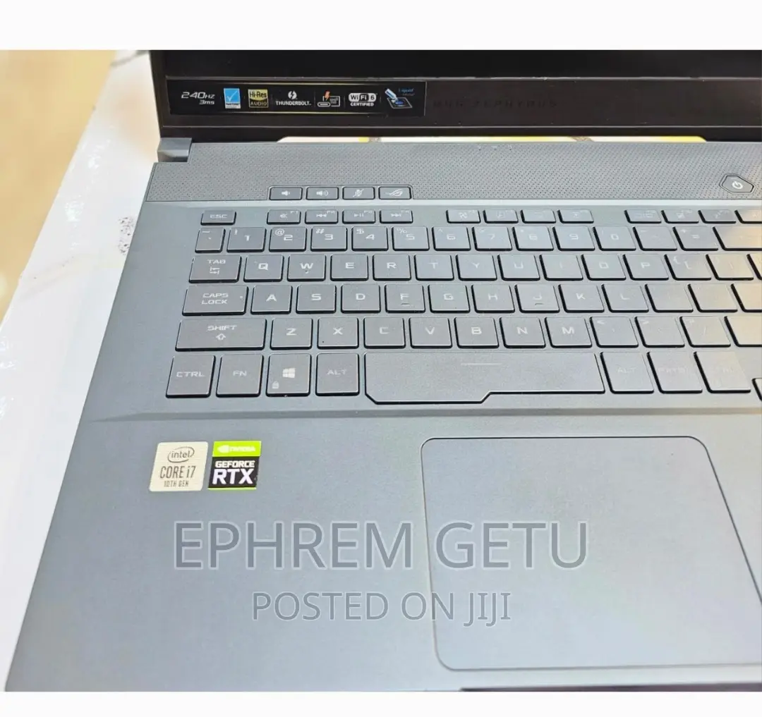 New Laptop Asus ROG Zephyrus G15 16GB Intel Core I7 SSD 1T