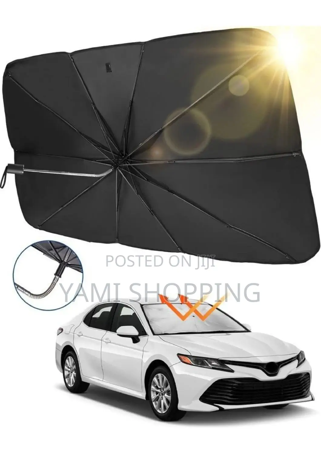  Foldable Car Sunshade Umbrella