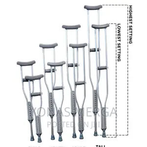 Crutches _Crutches/Comfortable Armpit and Hand Grip Pads