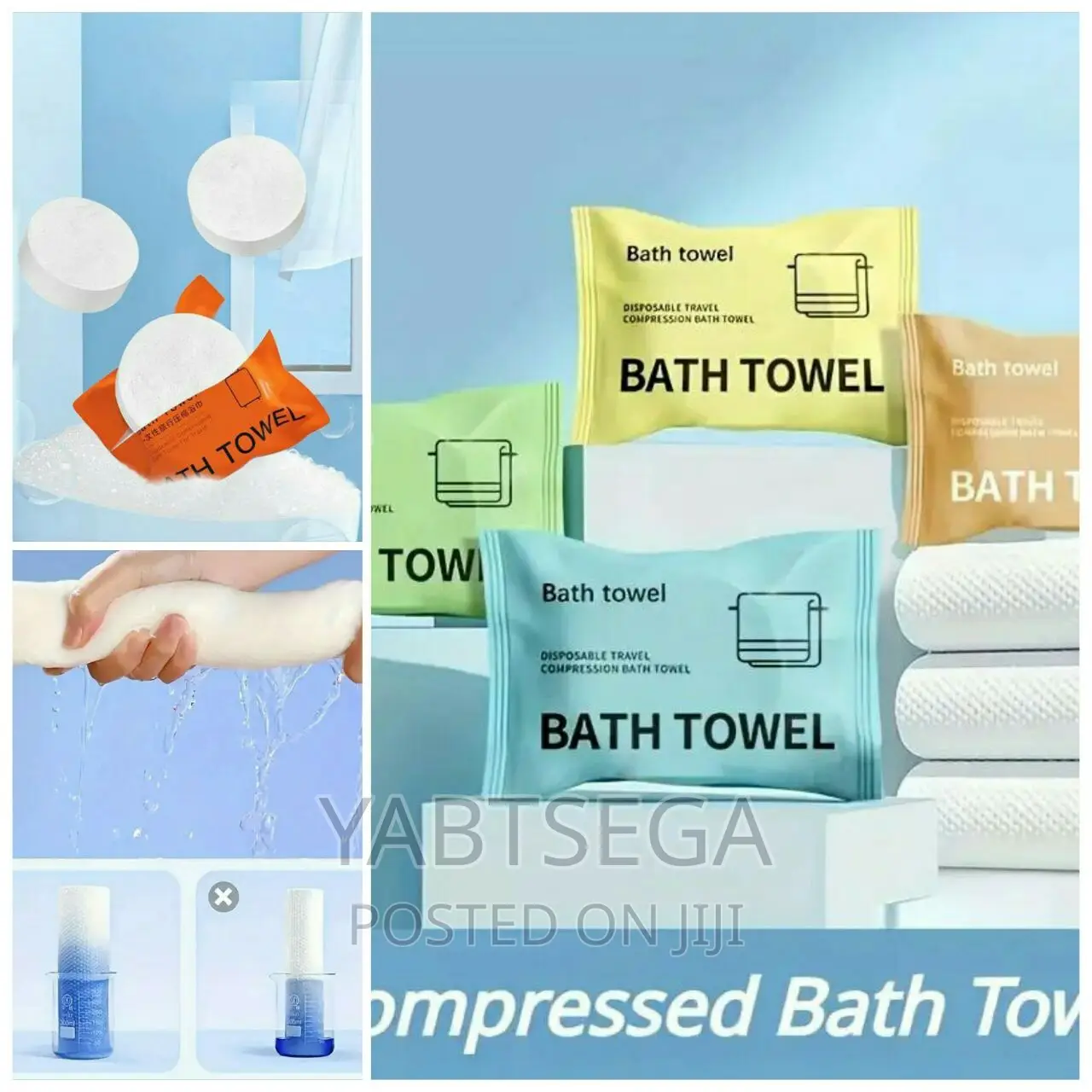 Compressed Bath Towel