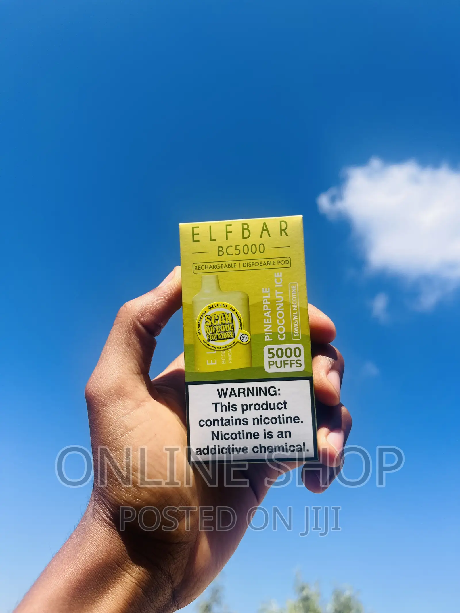 Vape Smoke Pineapple Disposable Mod